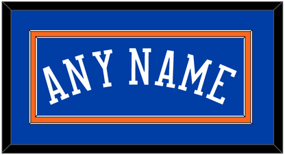 New York Name - Road Blue - Signature Tier 2