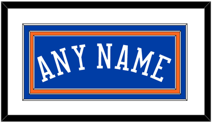 New York Name - Road Blue - Premier Tier 1
