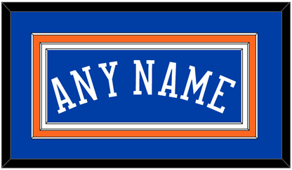 New York Name - Road Blue - Premier Tier 2