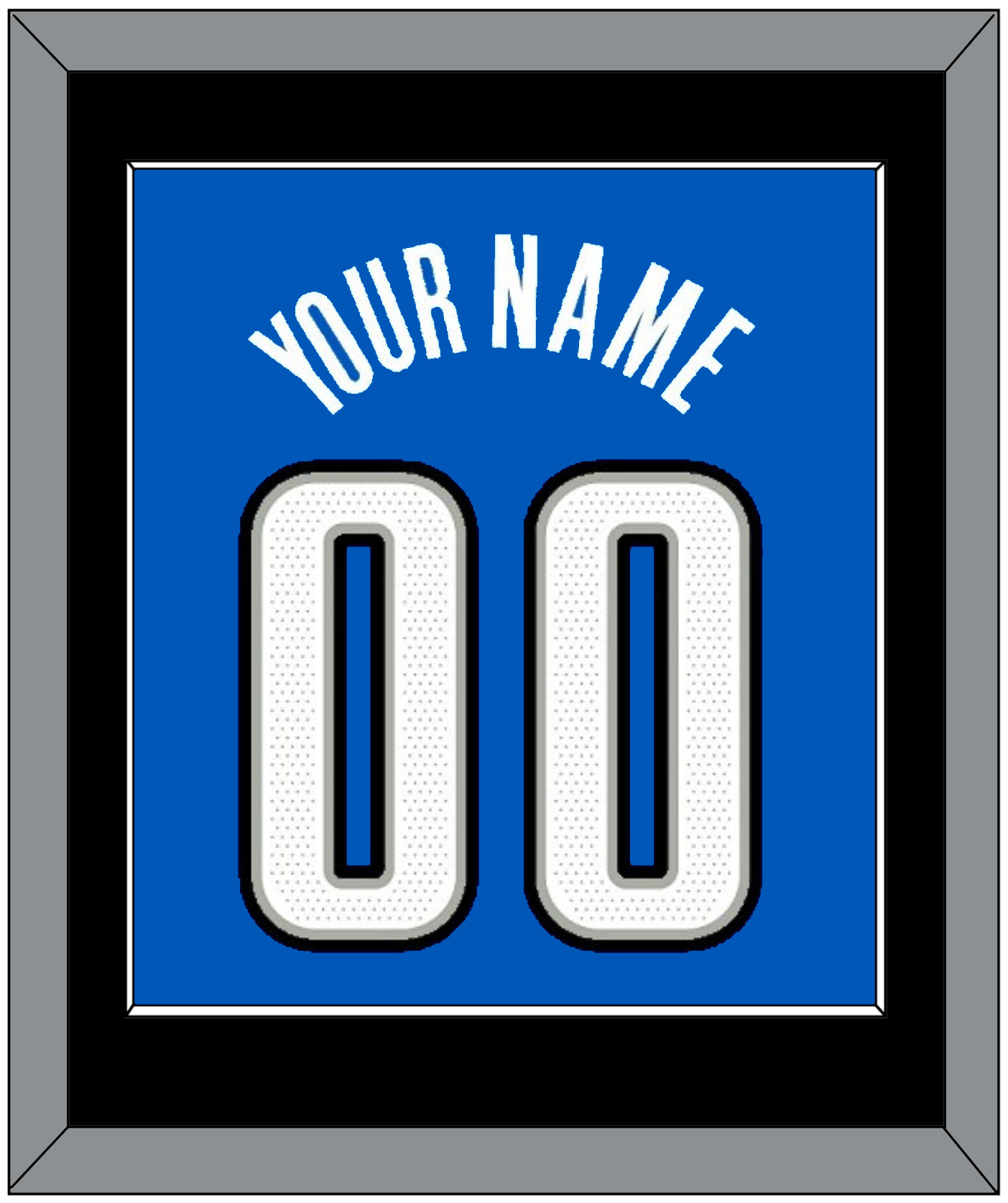 Orlando Name & Number - Blue Statement (2019-2022) - Essential Tier 3