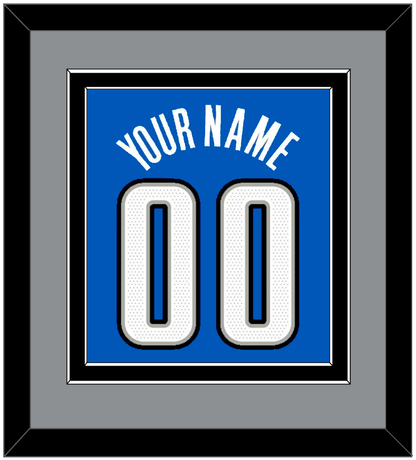 Orlando Name & Number - Blue Statement (2019-2023) - Signature Tier 2