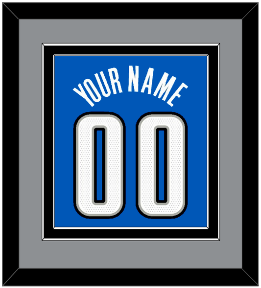 Orlando Name & Number - Blue Statement (2019-2023) - Signature Tier 2