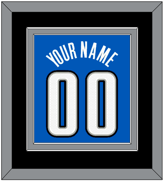 Orlando Name & Number - Blue Statement (2019-2023) - Signature Tier 3