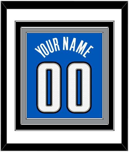 Orlando Name & Number - Blue Statement - Premier Tier 1