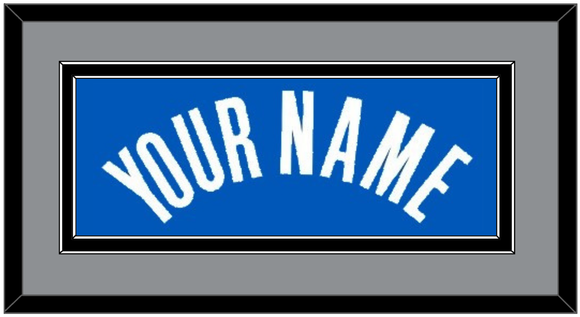 Orlando Name - Blue Statement - Double Mat 2