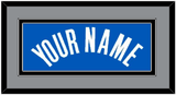 Orlando Name - Blue Statement (2019-2022) - Double Mat 2