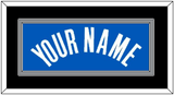 Orlando Name - Blue Statement (2019-2022) - Double Mat 3