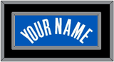 Orlando Name - Blue Statement (2019-2022) - Double Mat 3