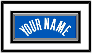 Orlando Name - Blue Statement - Triple Mat 1