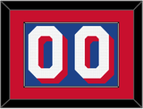 Philadelphia Number - Blue Icon - Single Mat 2