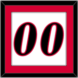 Philadelphia Number - Home White (1997-2009) - Single Mat 2