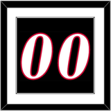 Philadelphia Number - Road Black (1997-2009) - Single Mat 1