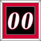 Philadelphia Number - Road Black (1997-2009) - Single Mat 2