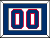 Philadelphia Number - Home White (1978-1991) - Single Mat 1