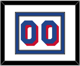 Philadelphia Number - White Association - Double Mat 1