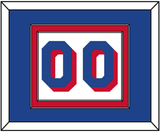 Philadelphia Number - White Association - Double Mat 2