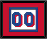 Philadelphia Number - White Association - Double Mat 3