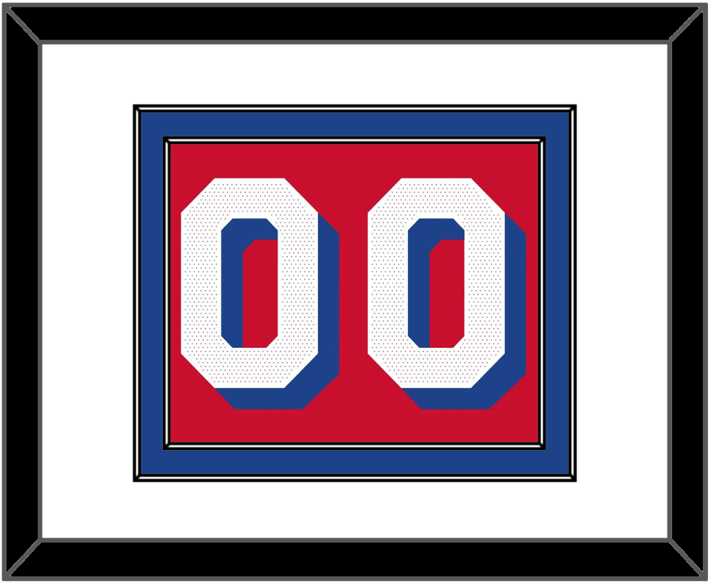 Philadelphia Number - Red Statement - Signature Tier 1