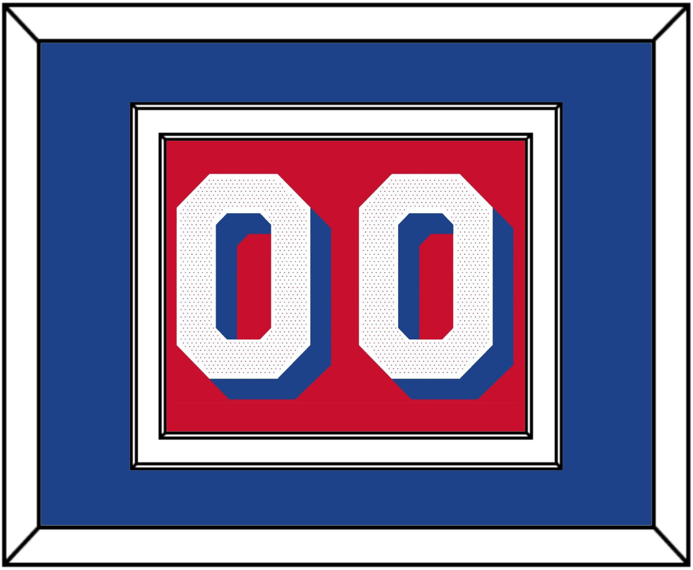 Philadelphia Number - Red Statement - Signature Tier 2