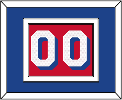 Philadelphia Number - Red Statement - Signature Tier 2