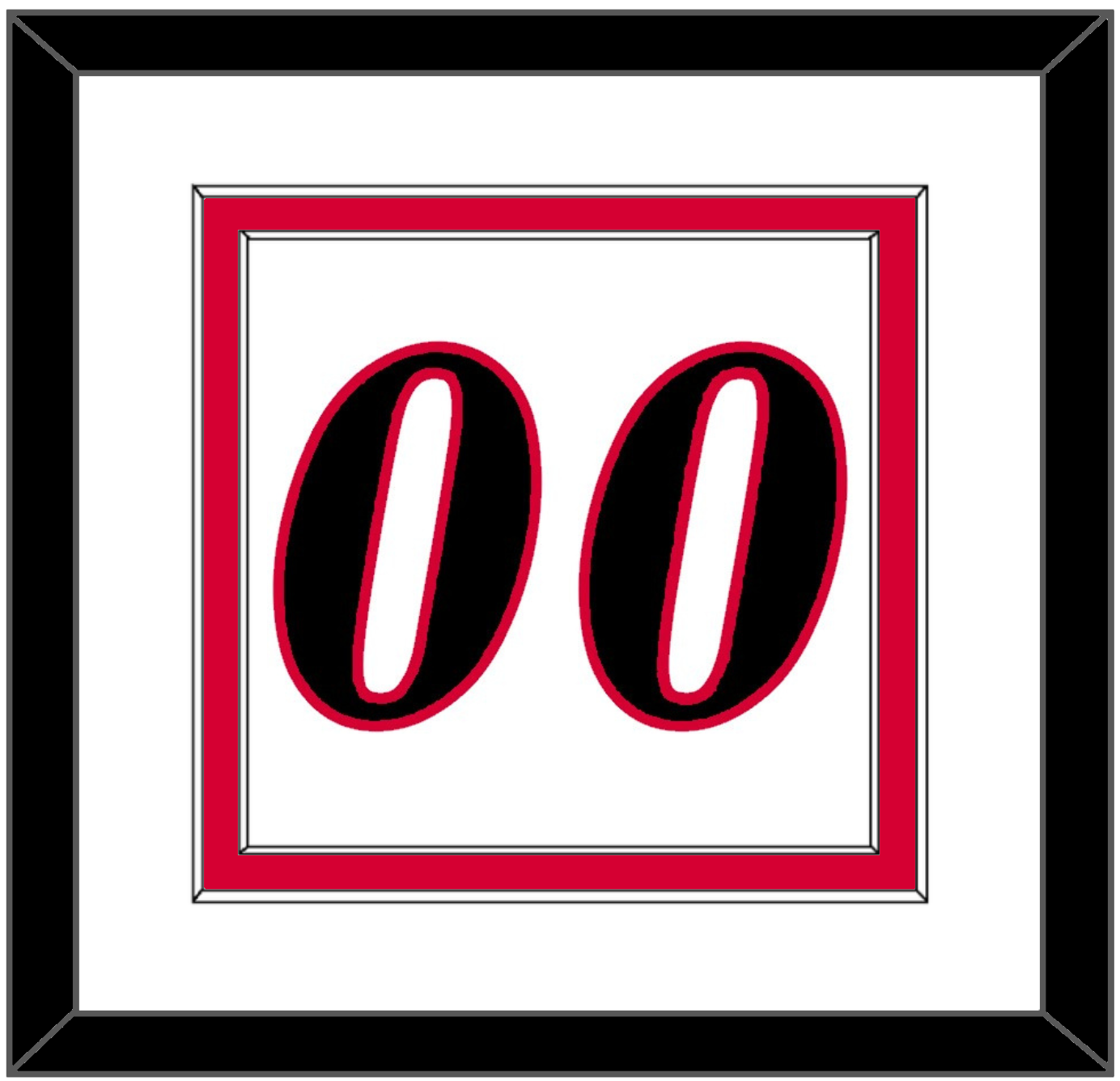 Philadelphia Number - Home White (1997-2009) - Signature Tier 1