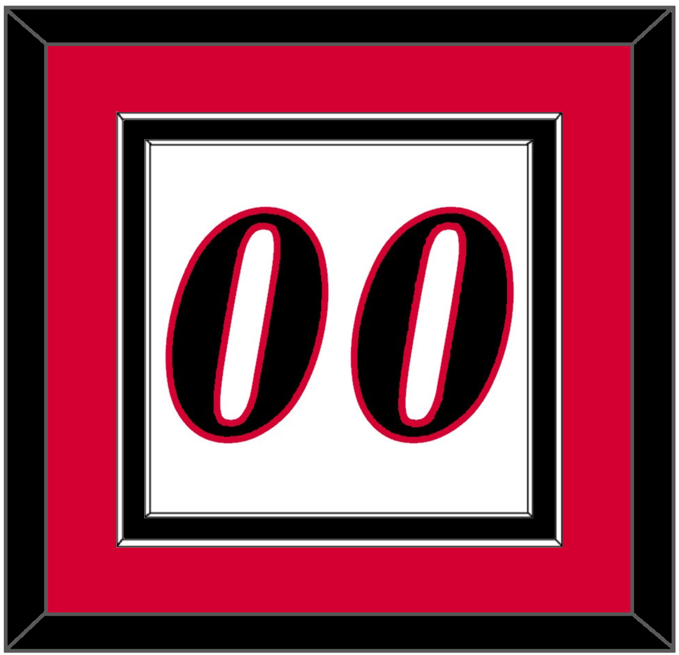 Philadelphia Number - Home White (1997-2009) - Signature Tier 3