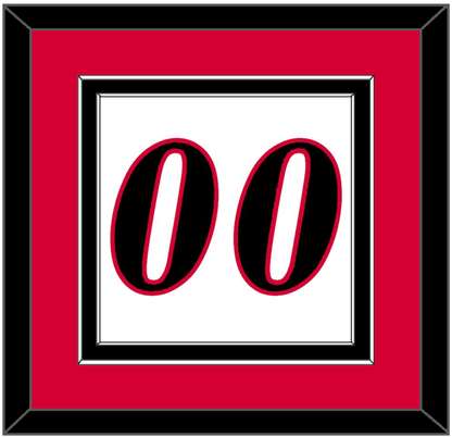 Philadelphia Number - Home White (1997-2009) - Signature Tier 3