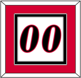 Philadelphia Number - Home White (1997-2009) - Double Mat 3