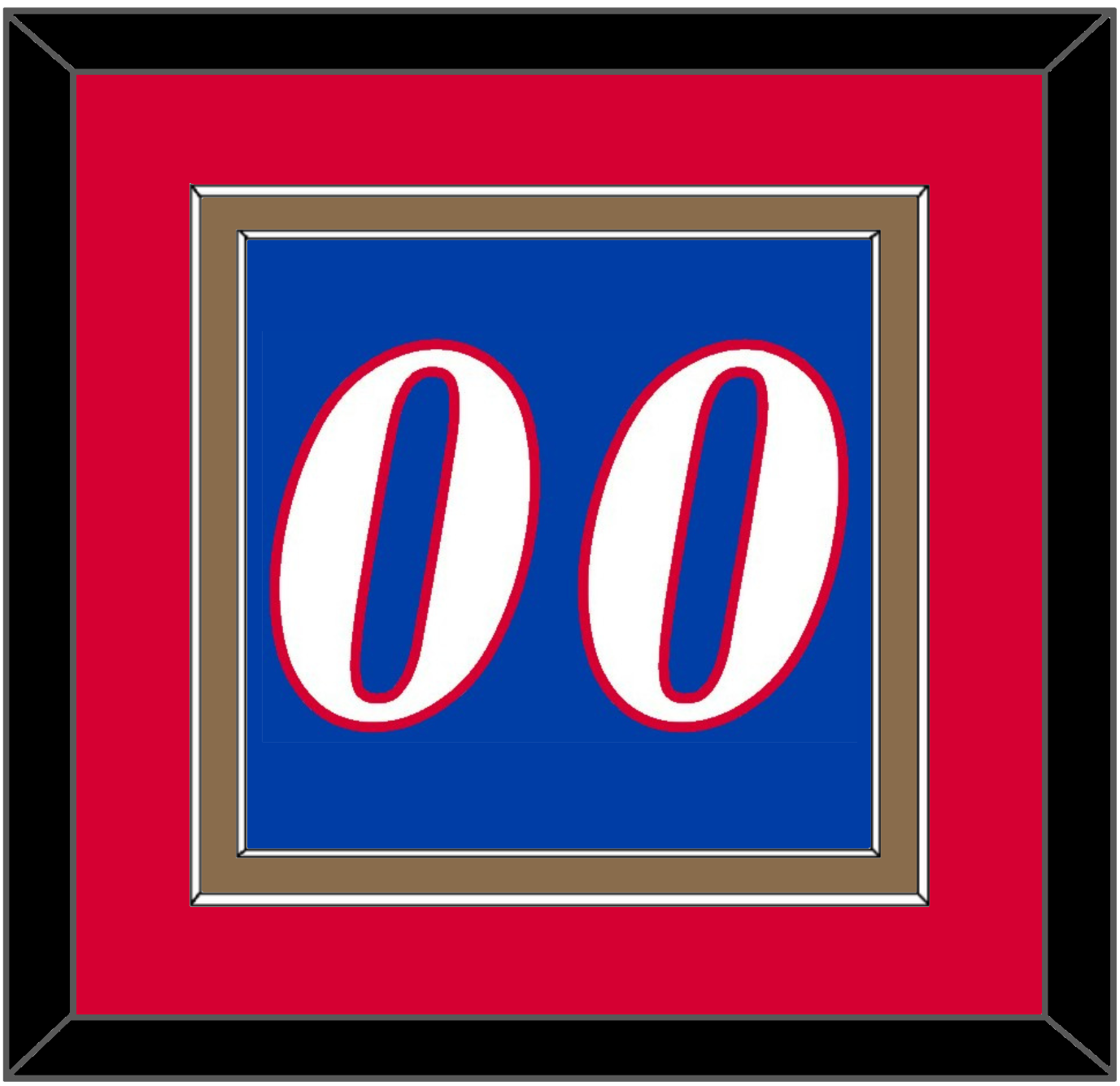 Philadelphia Number - Road Blue (2001-2006) - Signature Tier 2