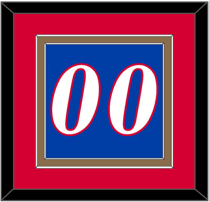 Philadelphia Number - Road Blue (2001-2006) - Signature Tier 2