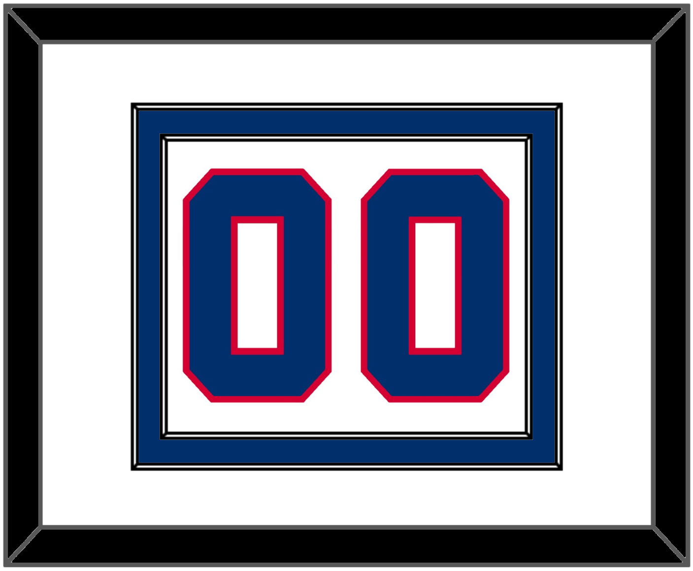 Philadelphia Number - Home White (1978-1991) - Signature Tier 1