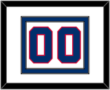 Philadelphia Number - Home White (1978-1991) - Double Mat 1