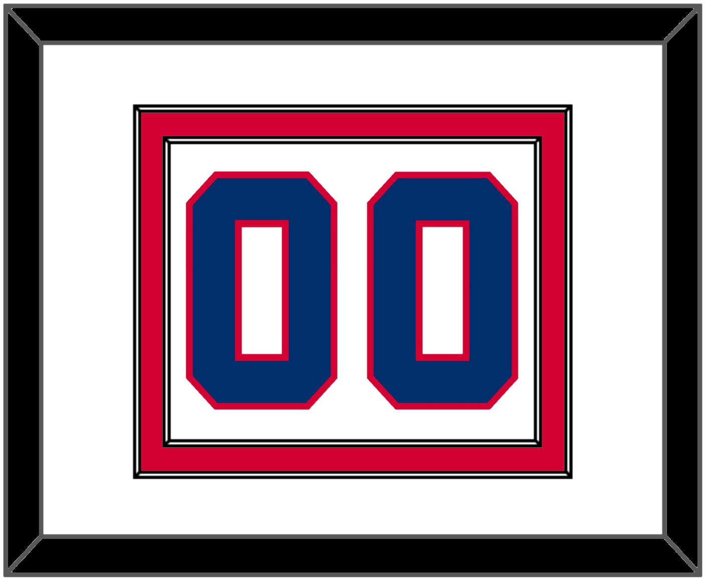 Philadelphia Number - Home White (1978-1991) - Signature Tier 2