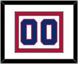 Philadelphia Number - Home White (1978-1991) - Double Mat 2