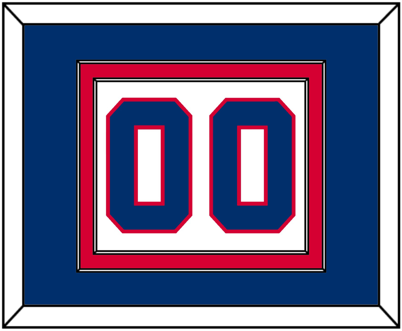 Philadelphia Number - Home White (1978-1991) - Signature Tier 3