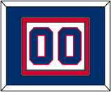 Philadelphia Number - Home White (1978-1991) - Double Mat 3