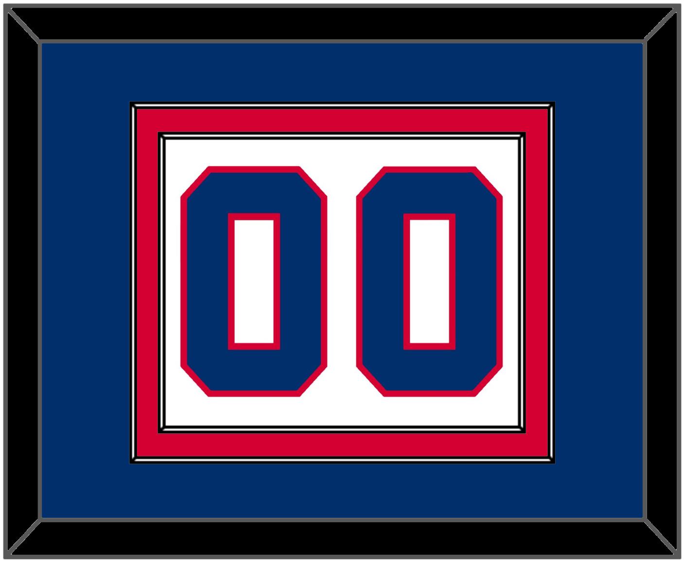 Philadelphia Number - Home White (1978-1991) - Signature Tier 3