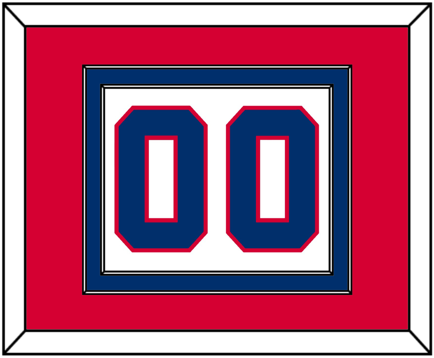 Philadelphia Number - Home White (1978-1991) - Signature Tier 4