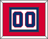 Philadelphia Number - Home White (1978-1991) - Double Mat 4