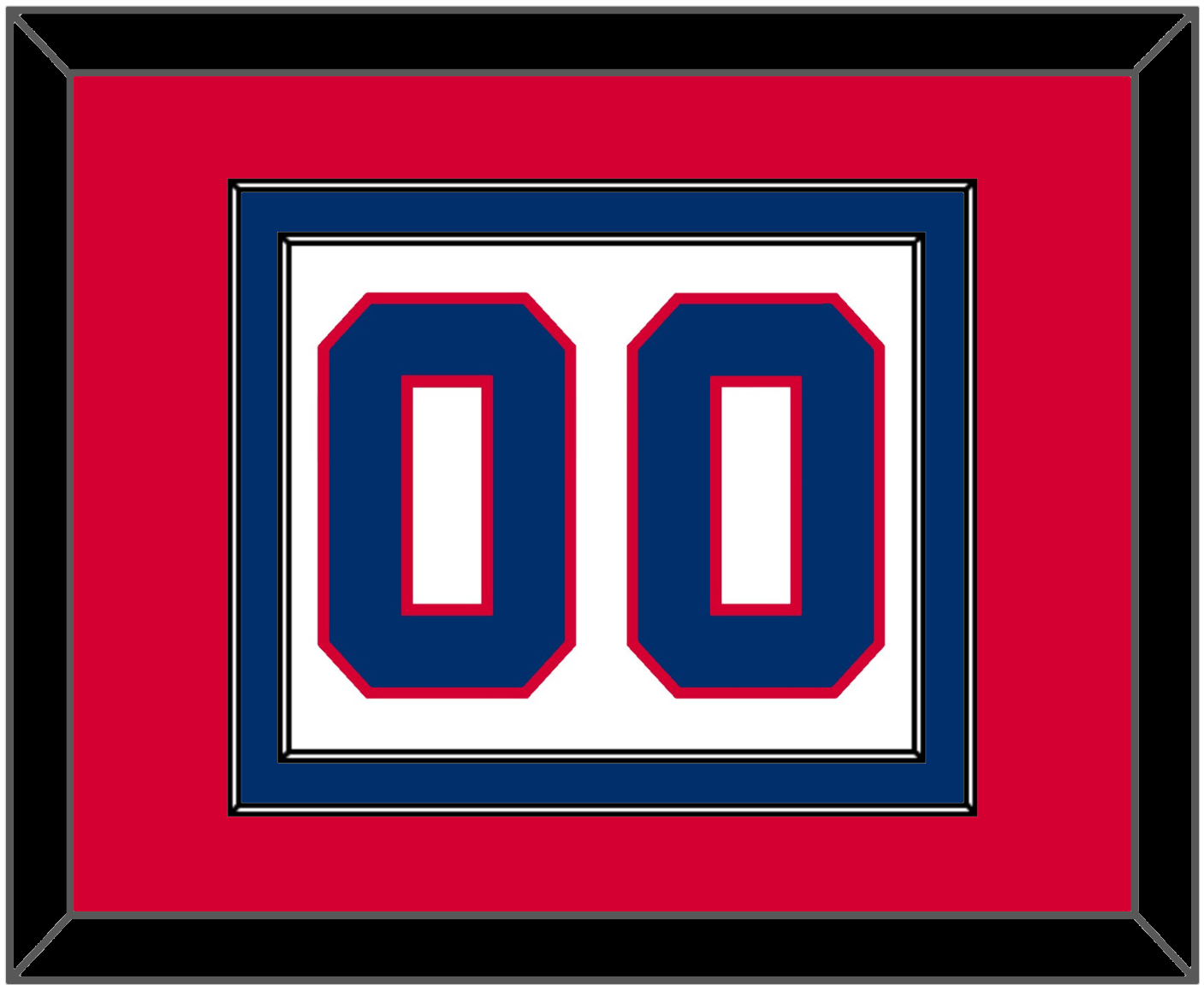 Philadelphia Number - Home White (1978-1991) - Signature Tier 4