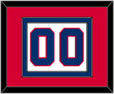 Philadelphia Number - Home White (1978-1991) - Double Mat 4