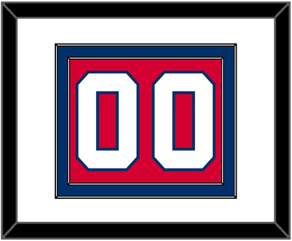 Philadelphia Number - Road Red (1978-1991) - Signature Tier 1