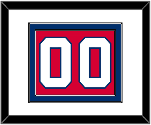 Philadelphia Number - Road Red (1978-1991) - Signature Tier 1