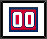 Philadelphia Number - Road Red (1978-1991) - Double Mat 1