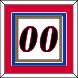 Philadelphia Number - Home White (1997-2009) - Triple Mat 2