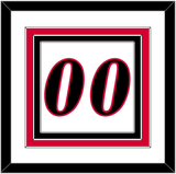 Philadelphia Number - Home White (1997-2009) - Triple Mat 1