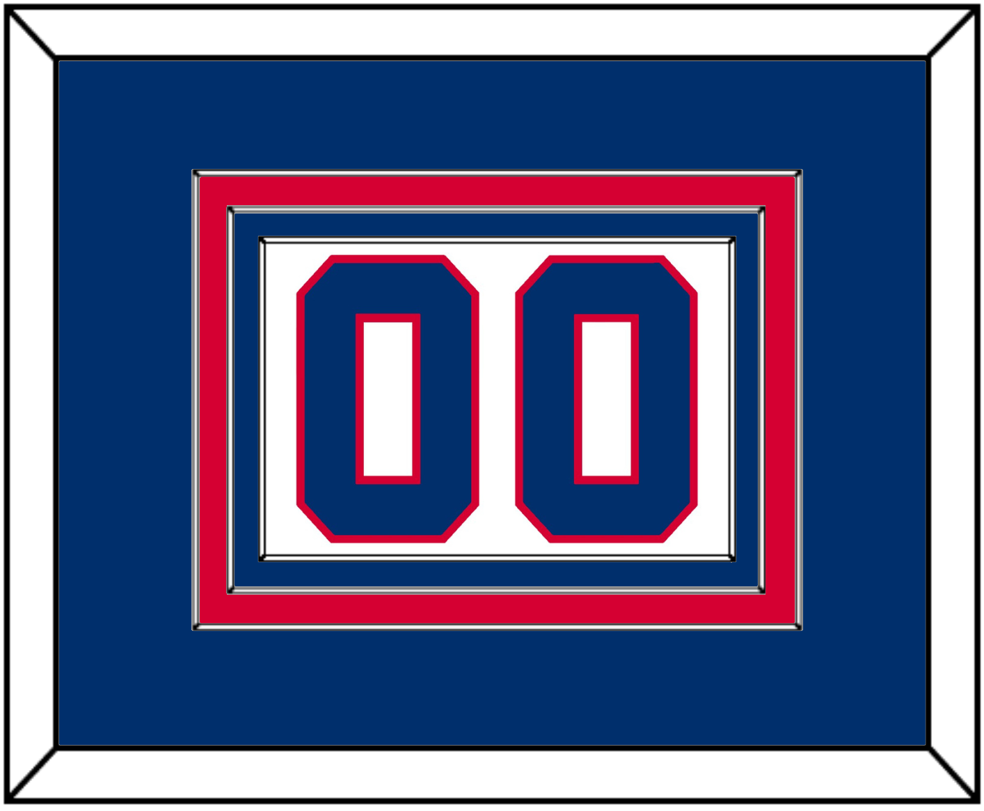 Philadelphia Number - Home White (1978-1991) - Premier Tier 2