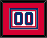 Philadelphia Number - Home White (1978-1991) - Triple Mat 3