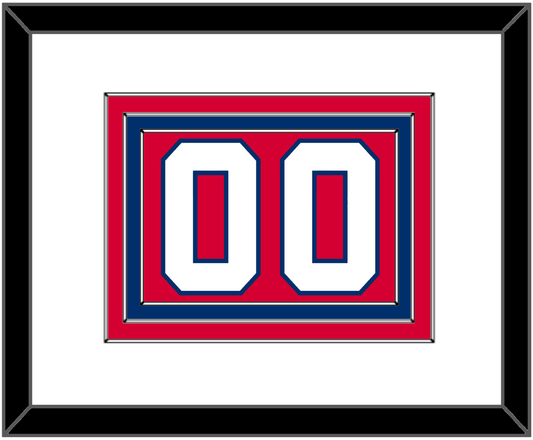 Philadelphia Number - Road Red (1978-1991) - Premier Tier 1