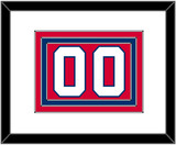 Philadelphia Number - Road Red (1978-1991) - Triple Mat 1